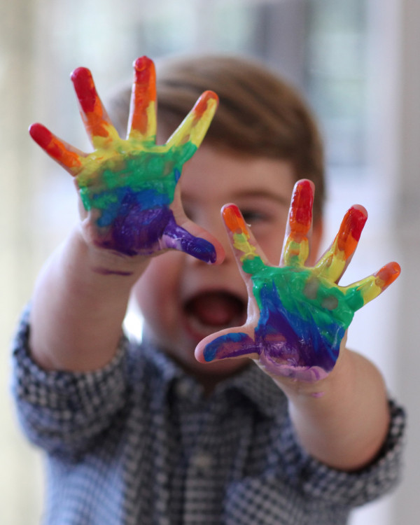 Undated handout photo released by Kensington Palace of Prince Louis, who celebrates his second birthday on Thursday